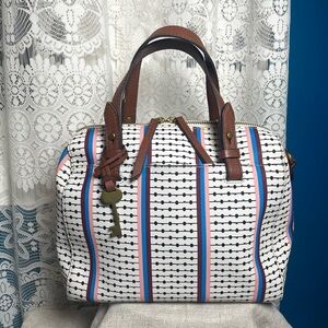 Fossil Rachel Satchel 8in H x 10in L No Strap included.